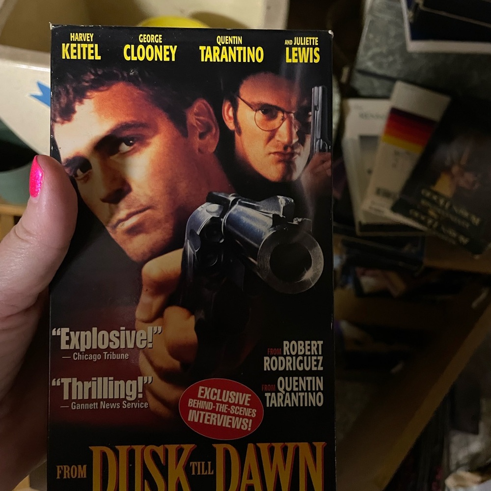 Vintage From Dusk Till Dawn VHS Tape